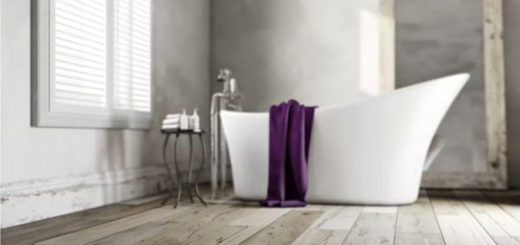 современный дизайн ванной в современной квартире